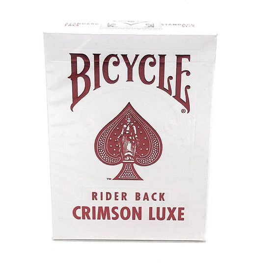 Bicycle 1030987 Rider Back  Luxe, Crimson