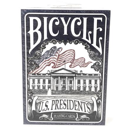 Bicycle 1033317 Us Presidents Playing Cards 44 Presidents 4 First Ladies-1 Deck, Color May Vary