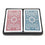 Kem Playing Cards 1007276 Kem Playing Cards Arrow Narrow Jumbo, Red/Blue
