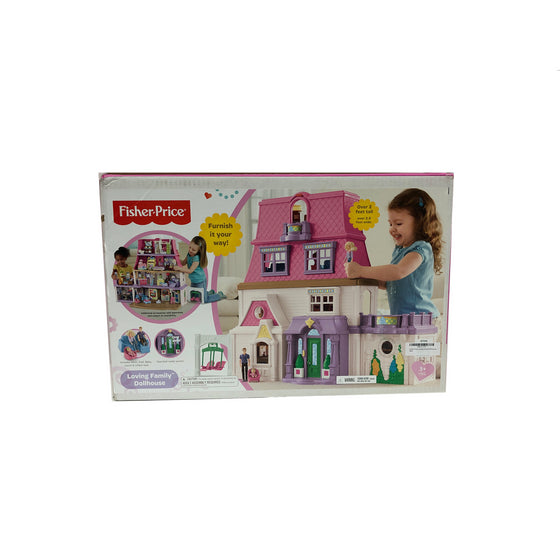 Fisher-Price BFR48 Loving Family Dollhouse, Pink
