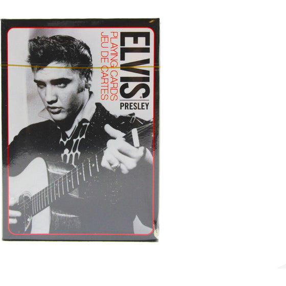 Aquarius 52151 Elvis Black And White Playing Cards, Multi-Colored