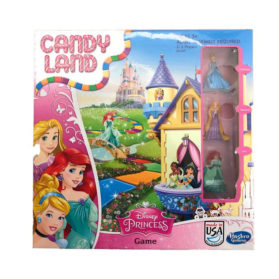 Hasbro Gaming B2245000 Candy Land Disney Princess Edition Game Board Game, Brown/A