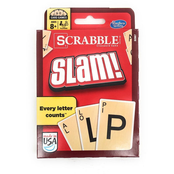 Hasbro B09670000 Scrabble Slam Card Game, Multi-Colored