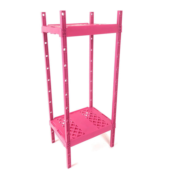 It's Academic 5001 Lockermate Adjustable Double Shelf With Drawer, Pink