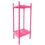 It's Academic 5001 Lockermate Adjustable Double Shelf With Drawer, Pink