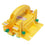 MICROJIG GRR-RIPPER GR-100 3D Table Saw Pushblock, Yellow