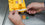 MICROJIG GRR-RIPPER GR-100 3D Table Saw Pushblock, Yellow
