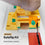 MICROJIG GRR-RIPPER GR-200/GRGH-040 Advanced 3D Pushblock With Gravity Heel For Table Saw, Router Table, Jointer, And Band Saw, Kit