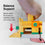 MICROJIG GRR-RIPPER PRO & Gravity Heel Kit – Ultimate 3D Pushblock for Safety, Includes SafeRip Kit, Stabilizing Plate, Adjustable Spacer & Gravity Heel for Table Saw