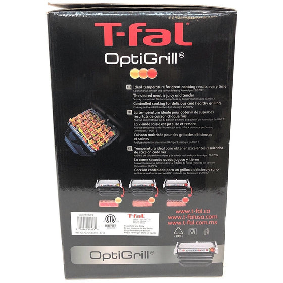 T-Fal 7211001330 T-Gal Optigrill, Silver