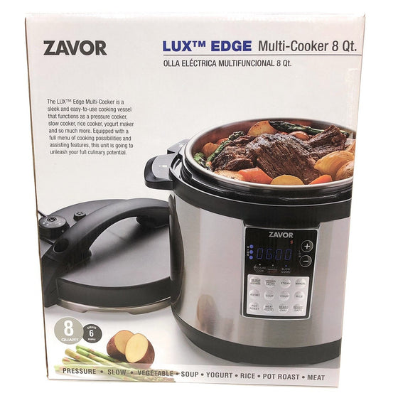 Zavor 623236-ZSELE03 Lux Edge Multi-Cooker 8 Qt., Stainless Steel