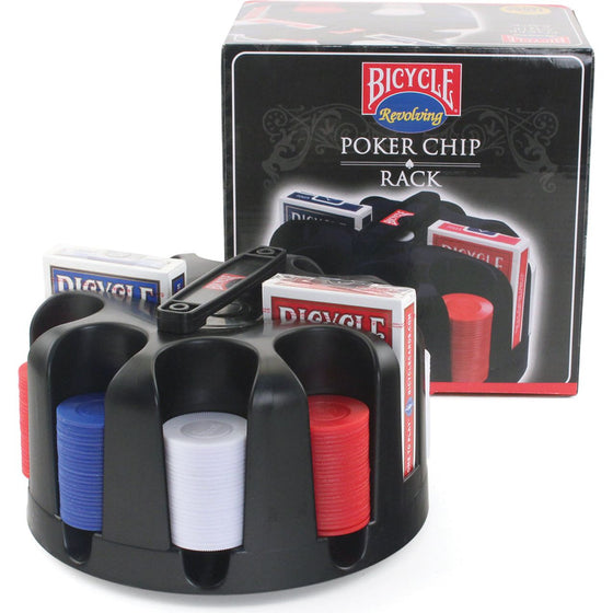 Bicycle 1007000 Poker Chip Rack And Card Holder, Assorted