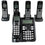 Panasonic I980002007 Link2cell Cordless Telephone With Digital Answering Machine 5 Handset Black