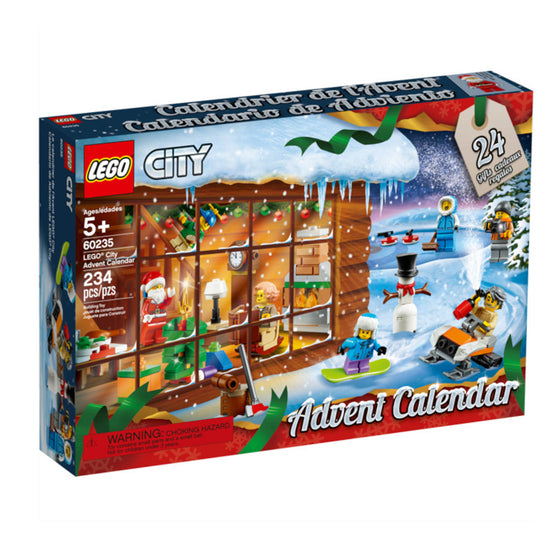 LEGO® 6251831 City Advent Calendar Building Kit #60235, Multi-Colored