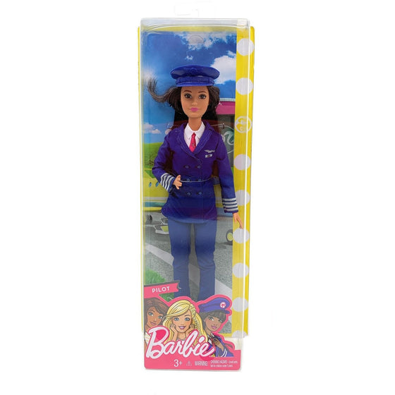 Barbie GFX25 Careers 60Th Anniversary Pilot Doll, Brunette