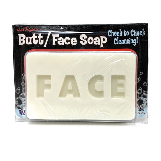 Westminster 111235 The Original Butt Face Soap, Brown, White