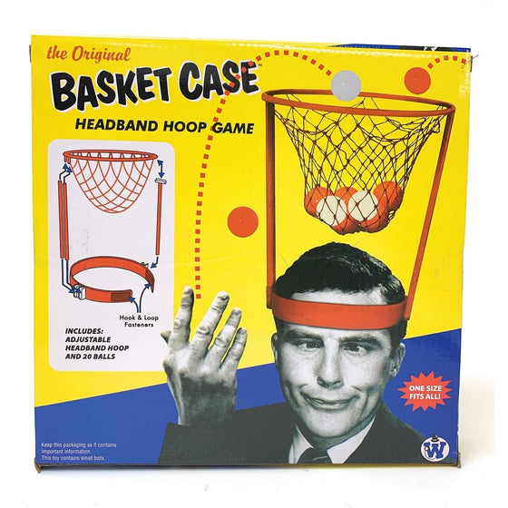 Funtime 003094 The Original Basket Case Headband Hoop Game, Multi-Colored