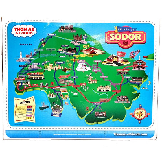 Thomas & Friends GFF07 Sodor Steamiest, Multi-Colored