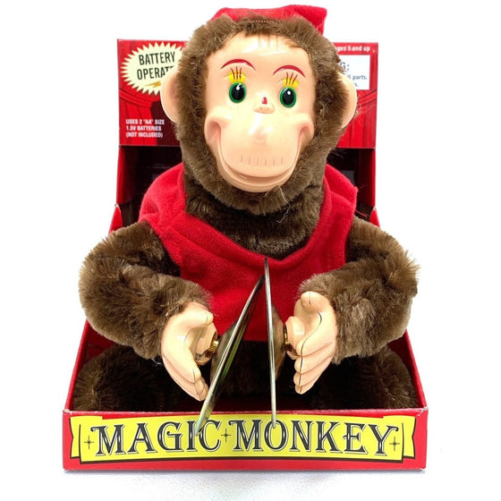 Westminister 003105 Westminster Magic Monkey, Mechanical Symbol Playing Toy
