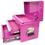 The Original Pink Box PB218MC 18" 2-Drawer Mini Chest, Pink