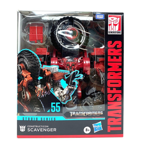 Transformers E7216AX0 Toys Studio Series 55 Leader Class Revenge Of The Fallen Constructicon Scavenger Action Figure - Kids Ages 8 & Up, 8.5", Not Applicable