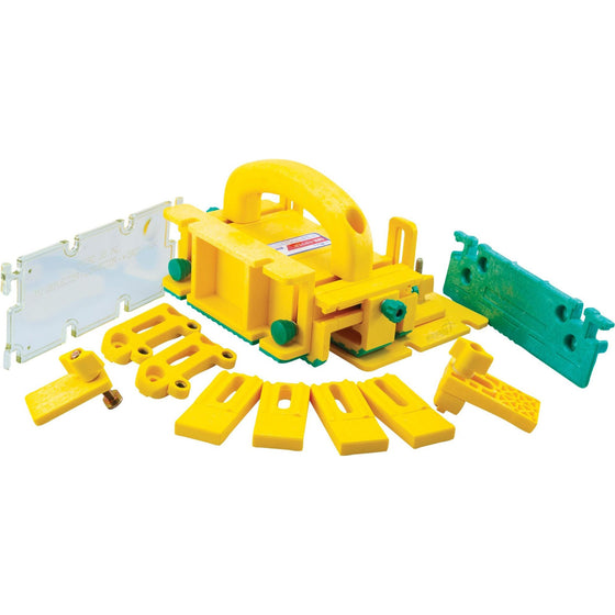 MICROJIG GRR-RIPPER GR-281 Complete 3D Pushblock System, Yellow