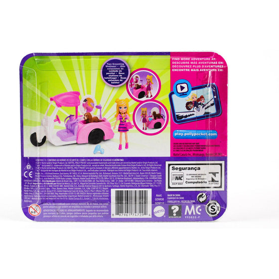 Polly Pocket GDM10-00 Polly Pocket Scrubadub Pup Pet Washer, Multi-Colored