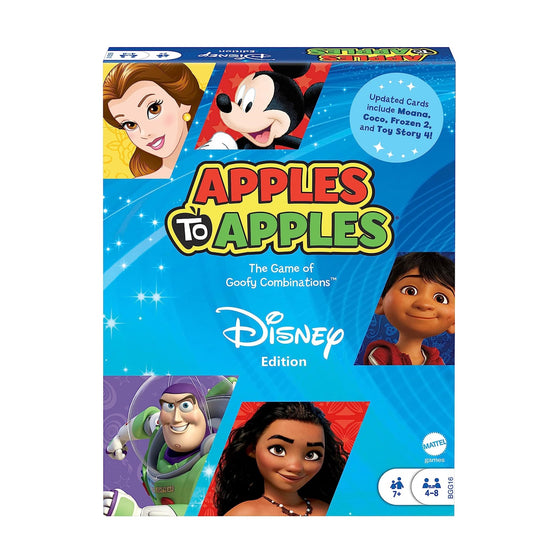 Mattel Games BGG16 Disney Apples To Apples Game, Multi-Colors