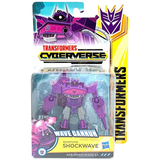 Transformers E1903 Cyberverse Warrior Class Decepticon Shockwave