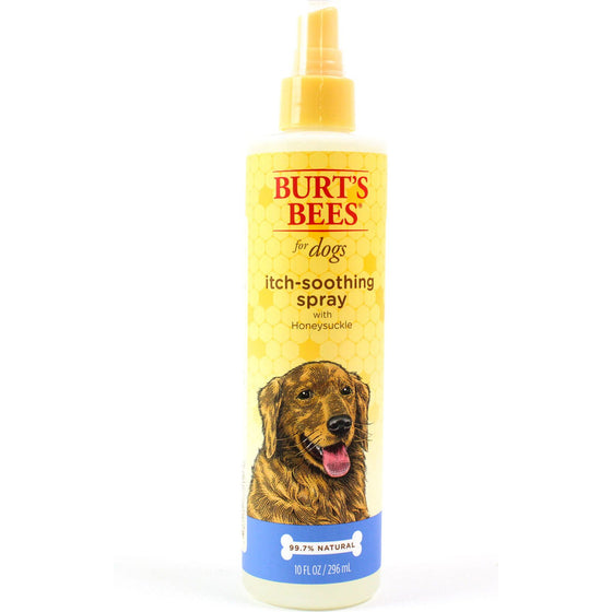 Burt's Bees FFP7267 Burt's Bees For Dogs Natural With Honeysuckle | Dog And Puppy Anti-Itch Spray, 10 Ounces, Itch Soothing Spray