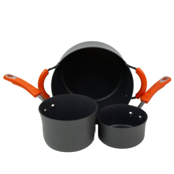 Rachael Ray Hard Anodized Nonstick, Orange Cookware Review