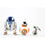 Star Wars E3118AS0 Galaxy Of Adventures R2-D2, Bb-8, D-O Action Figure 3 Piece, 5" Scale Droid Toys With Fun Action Features, Kids Ages 4 & Up, Brown