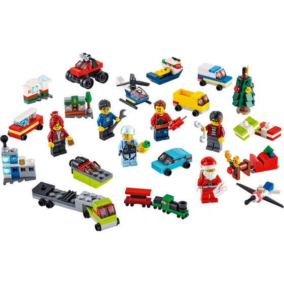 LEGO® 6288869 City Advent Calendar 60268 Playset, New 2020 342 Pieces, Multi-Colored