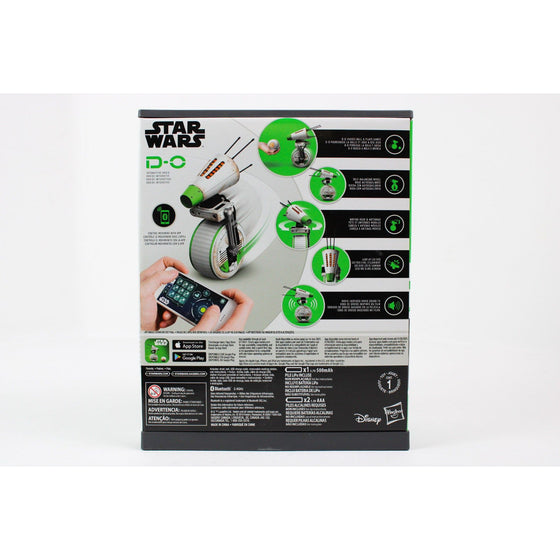 Disney E7054AS0 Star Wars Episode 9 The Rise Of Skywalker D-O Bluetooth Interactive Droid, White, Green