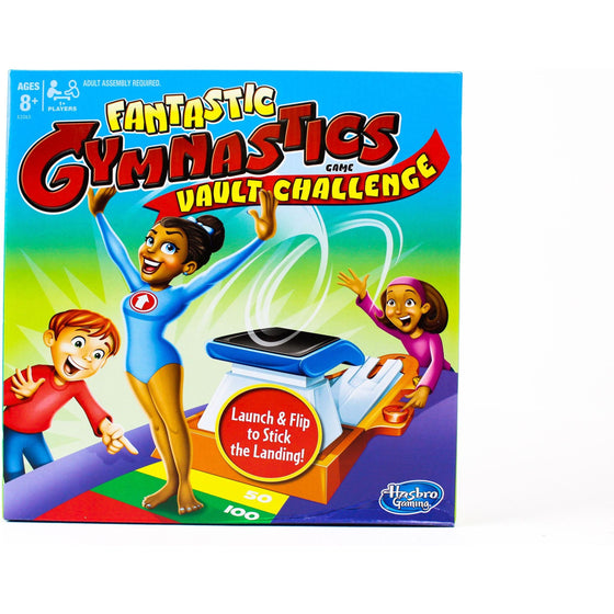Hasbro Gaming E2263 Fantastic Gymnastic Vault Challenge, Brown