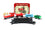 Westminster 102428 Train In A Tin, Novelty Miniature Train Set, Red