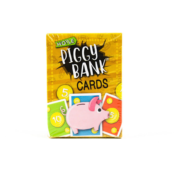 Hoyle 130012016 Piggy Bank Card Game, 24-Pack, Multi-Colored