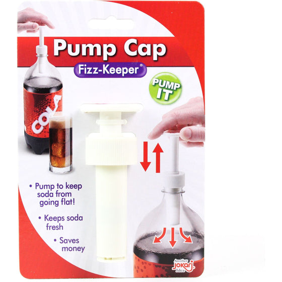 Jokari 5002 Fizz-Keeper Pump Cap, White