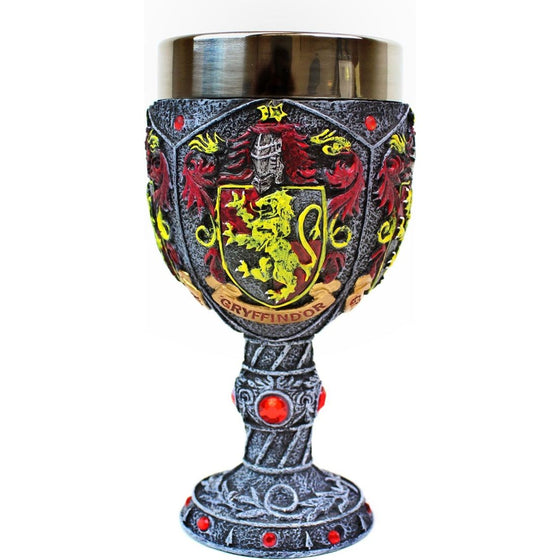 Enesco 6005058 Wizarding World Of Harry Potter Gryffindor Decorative Goblet Figurine, 7.09 Inch,, Multi-Colored
