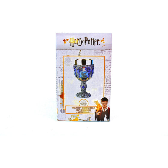 Enesco 6005060 Wizarding World Of Harry Potter Ravenclaw Decorative Goblet Figurine, 7.09 Inch,, Multi-Colored