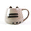 Enesco 6002676 Name Is Mud, Pusheen Sculpted Mug, 16 Oz,, Multi-Colored