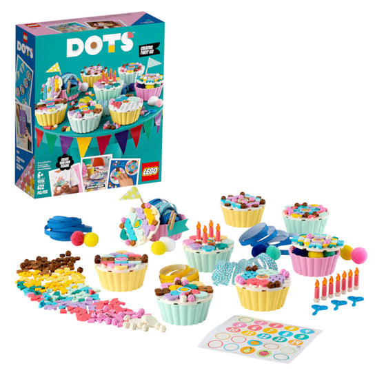 LEGO® 41926 Dots Creative Party Kit Diy Craft Decorations Kit; Makes A Perfect Play Activity For Kids, New 2021  622 Pieces, Multi-Colored