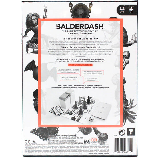 Mattel Games CFX43 Balderdash, ,, Multi-Colored