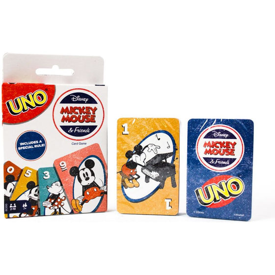 Mattel Games GGC32 Uno Disney Micky Mouse & Friends Card Game, Multi-Colored