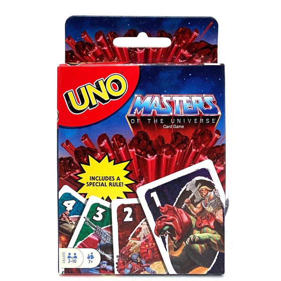 Mattel Games GVY91 Uno Masters Of The Universe Card Game