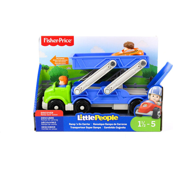 Fisher-Price DRL43 Little People Ramp 'N Go Carrier, Multi-Colored