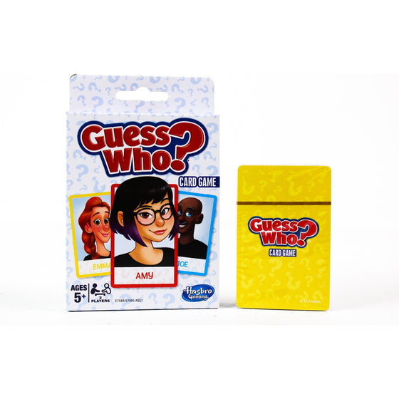 Hasbro Gaming E7588U082 Guess Who Card Game, Brown/A
