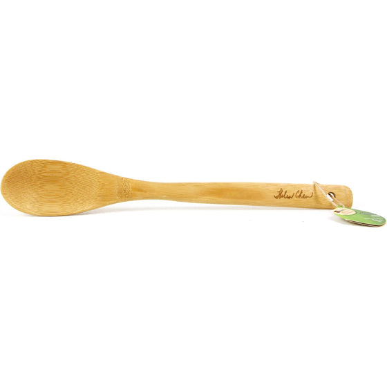 Helen's Asian Kitchen 97052 Kitchen Spoon Cooking Utensil, 12-Inch,, Natural Bamboo