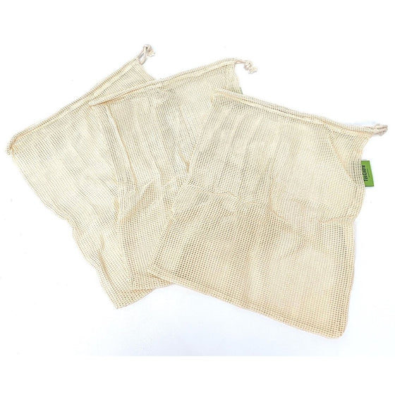Tru Earth TE-007 Reusable Cotton Mesh Produce Bags