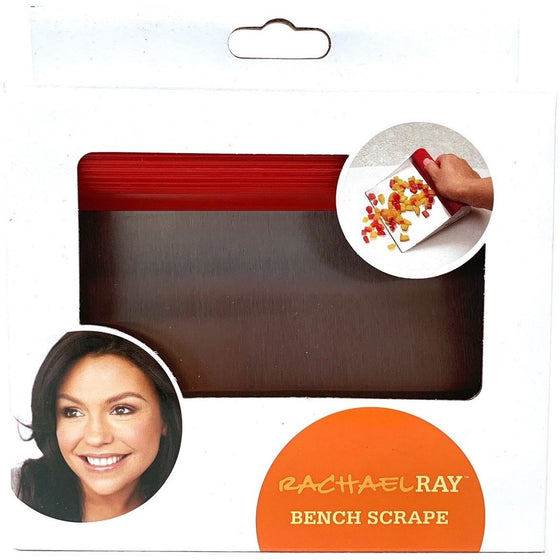 Rachael Ray 56688 Bench Scrape Red, Red